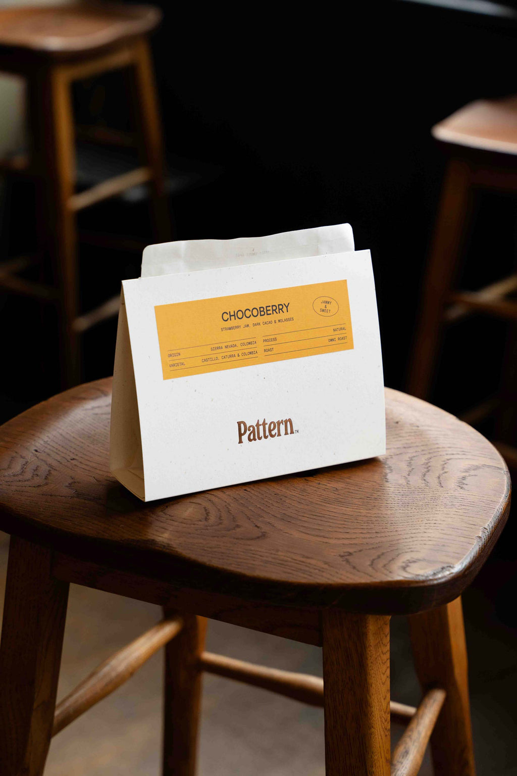 Chocoberry 250g bag - Colombian natural process specialty coffee by Pattern Coffee Belfast