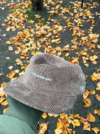 Pattern Coffee Six Panel Cap - Walnut Corduroy